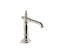 Artifacts® Bathroom Sink Faucet Spout With Column Design, 1.2 Gpm