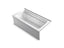 Archer® 66" X 32" Alcove Whirlpool Bath With Bask® Heated Surface, Left Drain