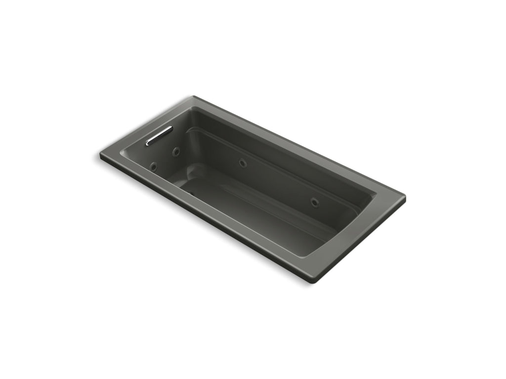 Archer® 66" X 32" Drop-In Whirlpool Bath With Bask® Heated Surface
