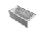 Archer® 66" X 32" Alcove Whirlpool Bath With Bask® Heated Surface, Left Drain