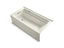 Archer® 72" X 36" Alcove Whirlpool Bath With Bask® Heated Surface, Left Drain