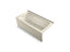 Archer® 60" X 30" Integral Apron Heated Bubblemassage™ Air Bath With Bask® Heated Surface And Left-Hand Drain
