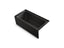 Archer® 60" X 30" Integral Apron Heated Bubblemassage™ Air Bath With Bask® Heated Surface And Left-Hand Drain