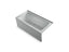 Archer® 60" X 30" Integral Apron Heated Bubblemassage™ Air Bath With Bask® Heated Surface And Left-Hand Drain