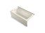 Archer® 60" X 30" Integral Apron Heated Bubblemassage™ Air Bath With Bask® Heated Surface And Left-Hand Drain