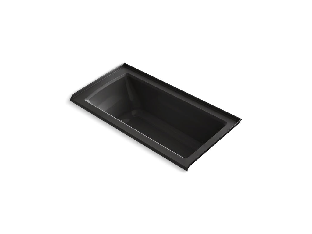 Archer® 60" X 30" Alcove Heated Bubblemassage™ Air Bath, Right Drain