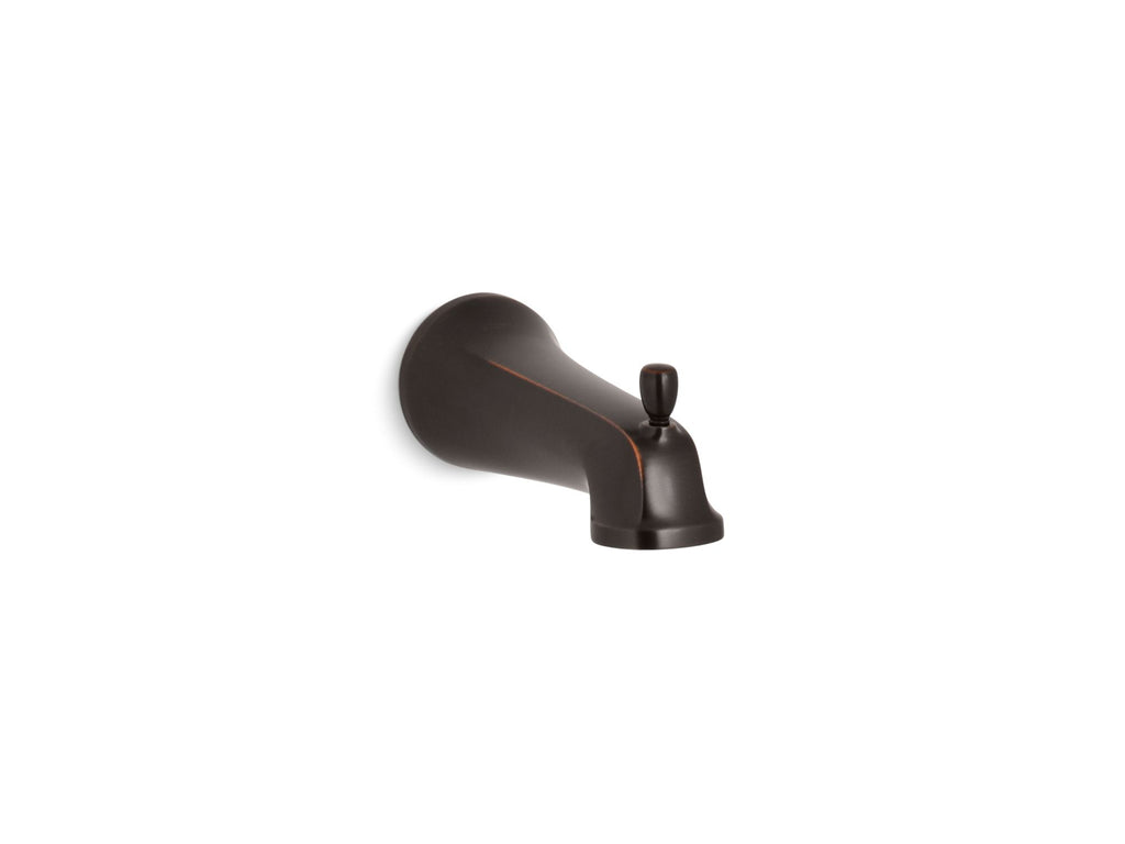 Bancroft® Wall-Mount Bath Spout With Diverter, Slip-Fit Connection