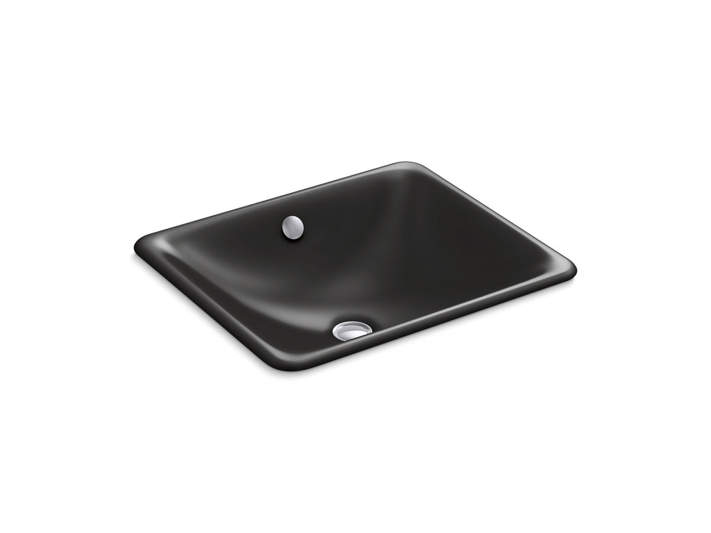 Iron Plains® 18-1/2" Rectangular Drop-In/Undermount Bathroom Sink