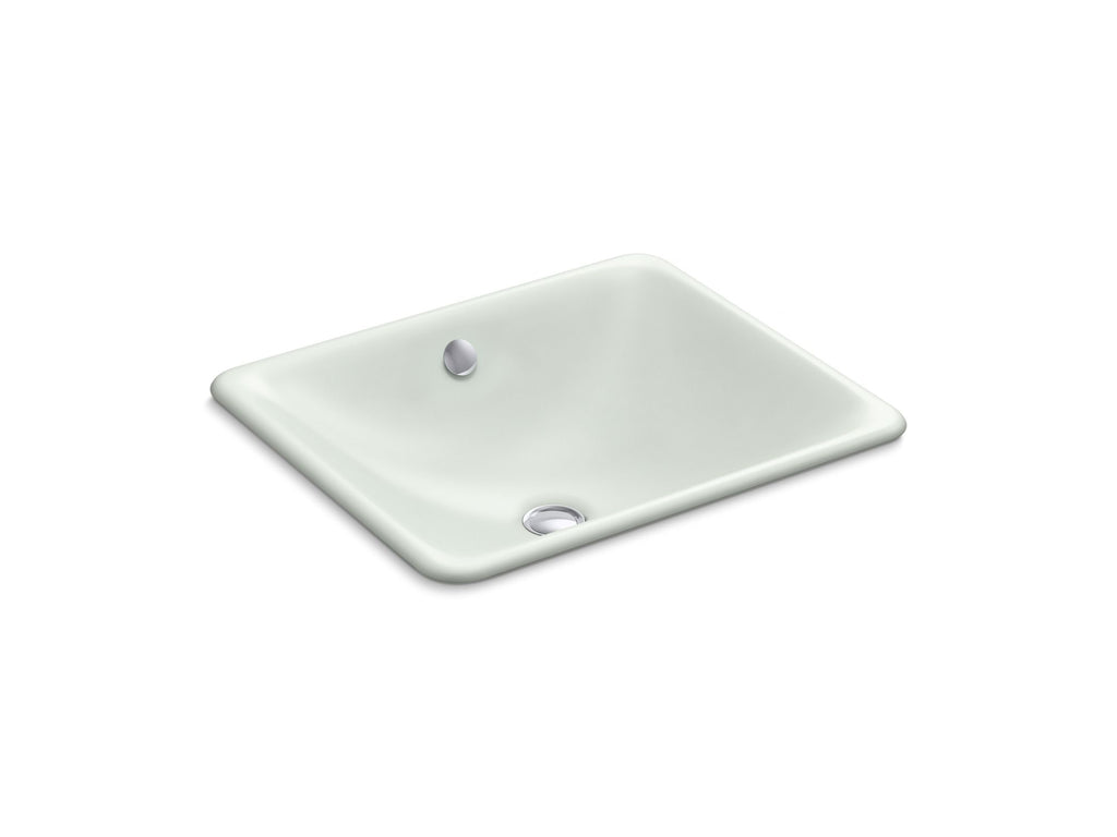 Iron Plains® 18-1/2" Rectangular Drop-In/Undermount Bathroom Sink