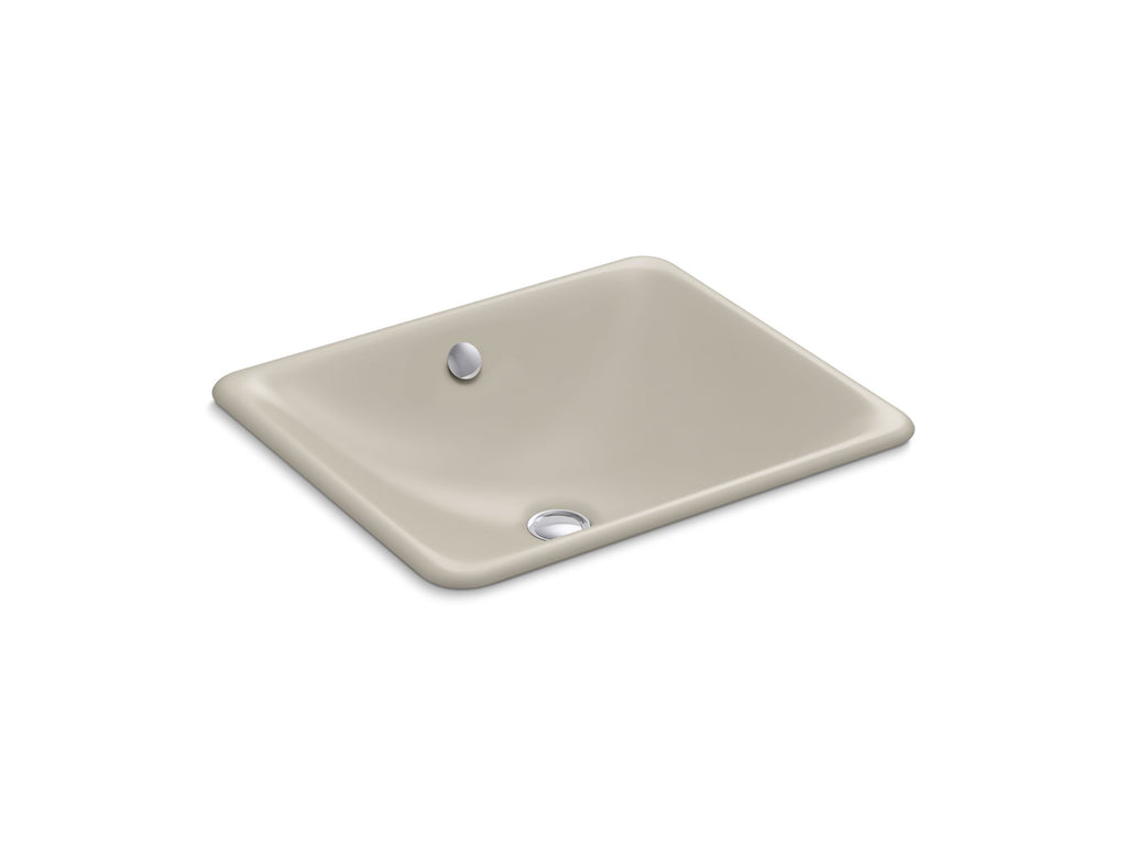 Iron Plains® 18-1/2" Rectangular Drop-In/Undermount Bathroom Sink