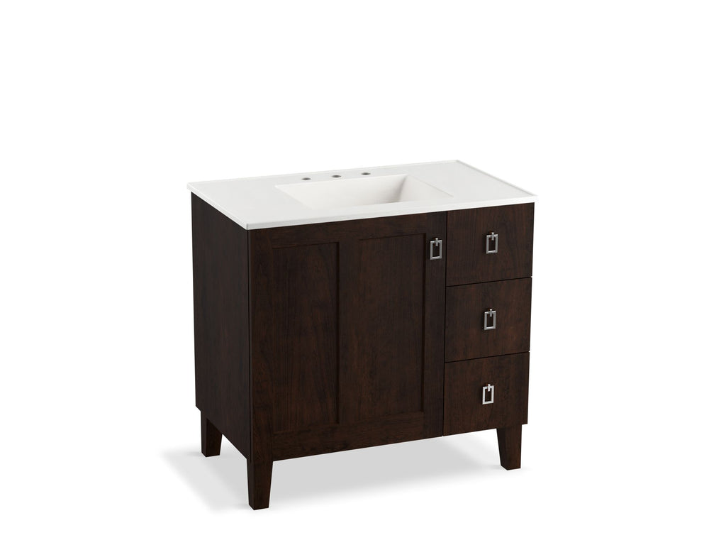 Poplin® 36" Bathroom Vanity Cabinet