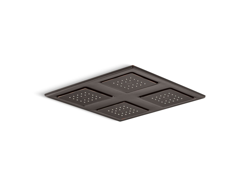 Watertile® Rain Overhead Shower Panel With Four 22-Nozzle Sprayheads
