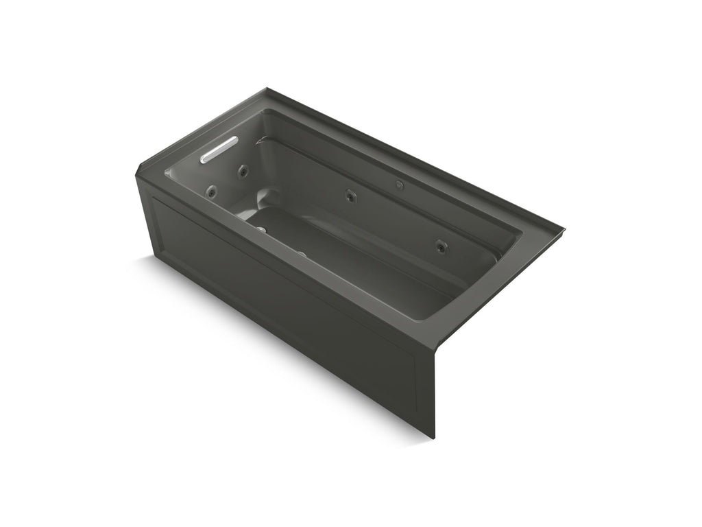 Archer® 66" X 32" Alcove Heated Bubblemassage™ Air Bath And Whirlpool, Left Drain