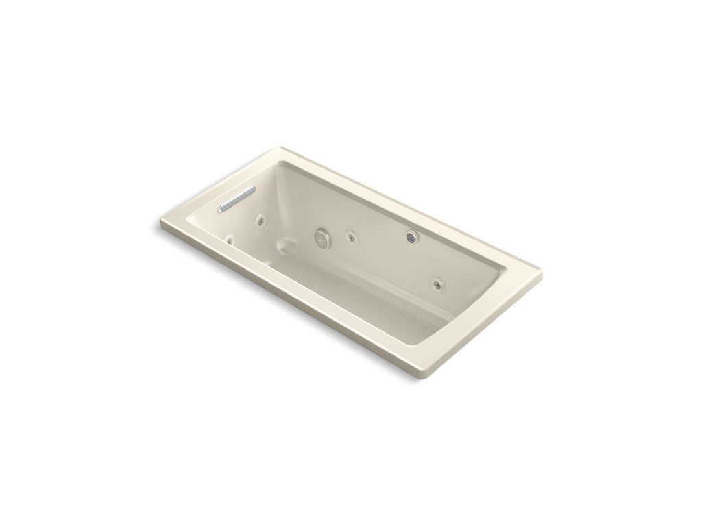 Archer® 60" X 30" Drop-In Heated Bubblemassage™ Air Bath With Whirlpool