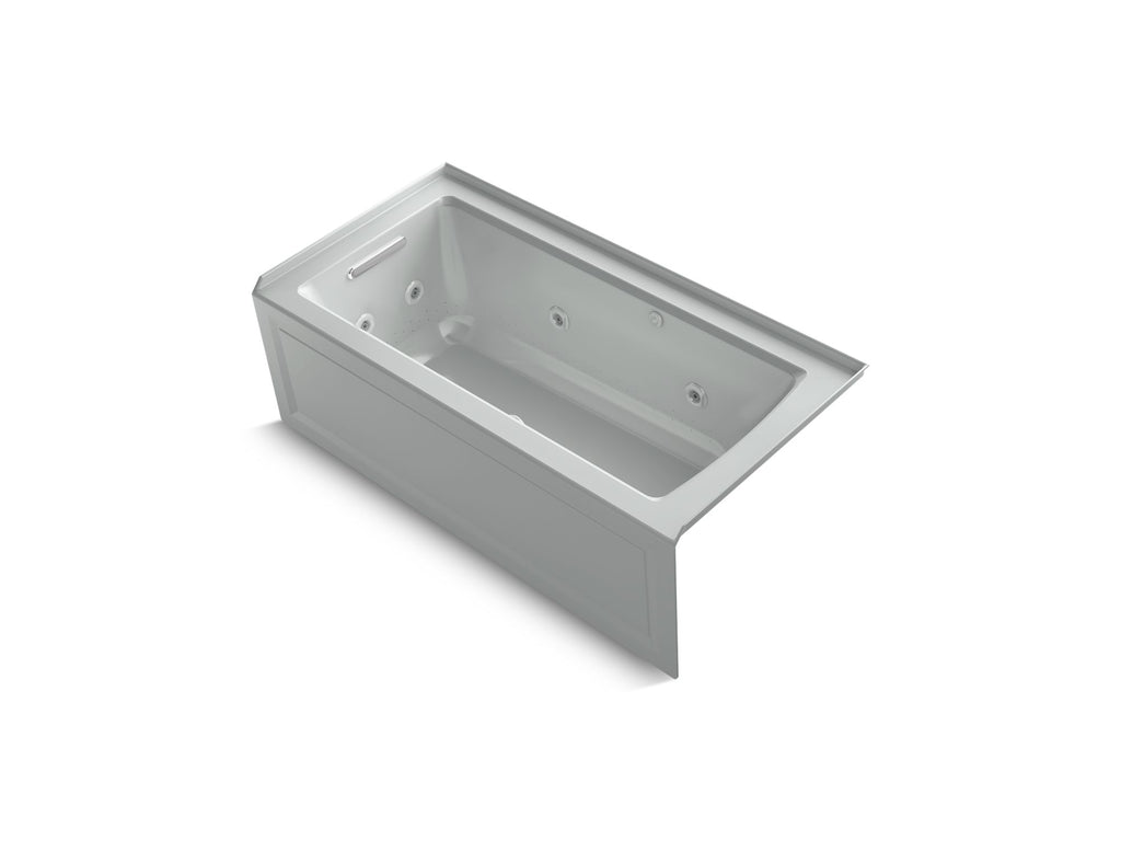 Archer® 60" X 30" Alcove Heated Bubblemassage™ Air Bath And Whirlpool, Left Drain