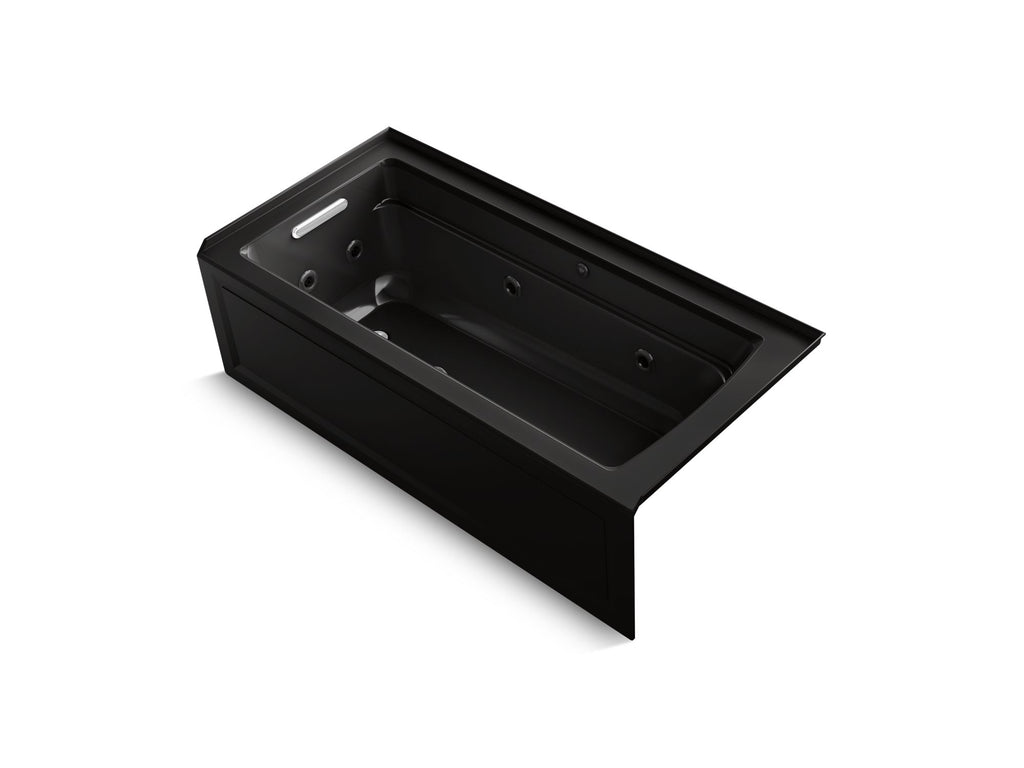 Archer® 66" X 32" Alcove Heated Bubblemassage™ Air Bath And Whirlpool, Left Drain