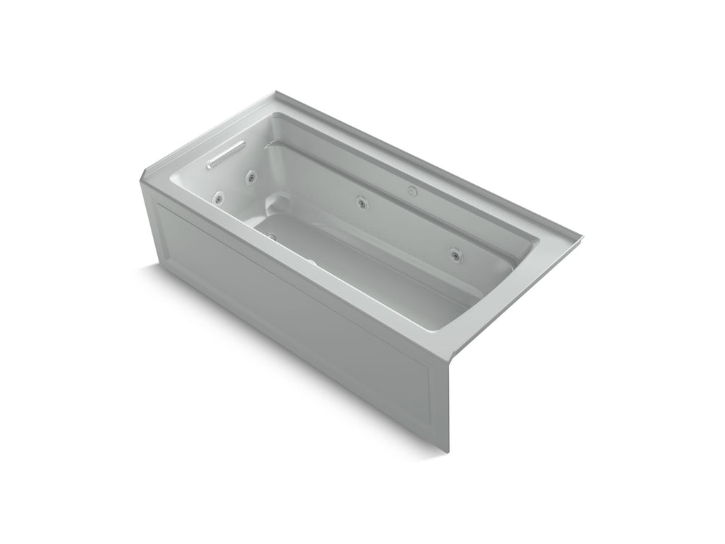 Archer® 66" X 32" Alcove Heated Bubblemassage™ Air Bath And Whirlpool, Left Drain