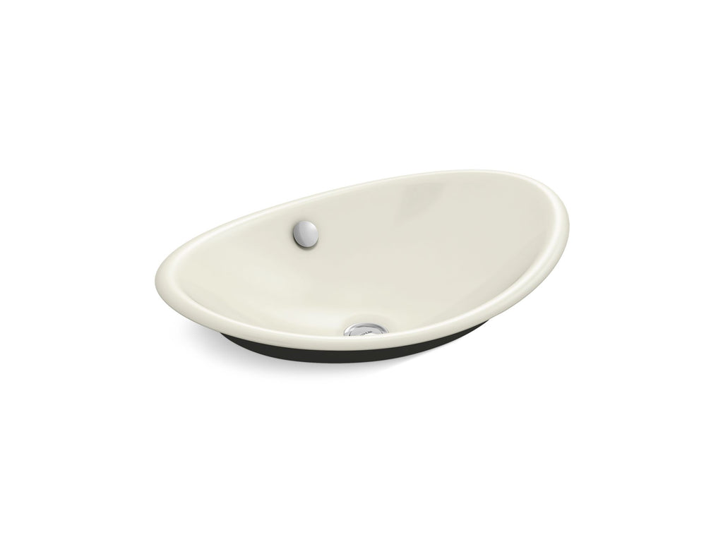 Iron Plains® 20-3/4" Oval Vessel Bathroom Sink