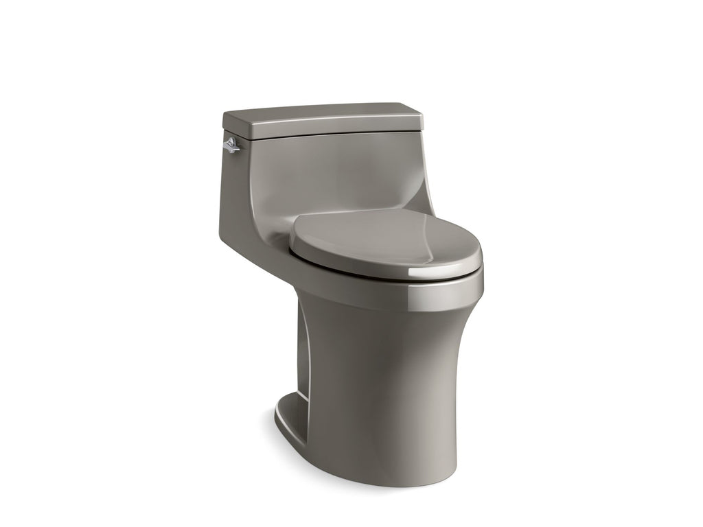 San Souci® One-Piece Compact Elongated Toilet With Concealed Trapway, 1.28 Gpf