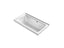 Archer® 60" X 30" Alcove Whirlpool Bath With Bask® Heated Surface, Left Drain