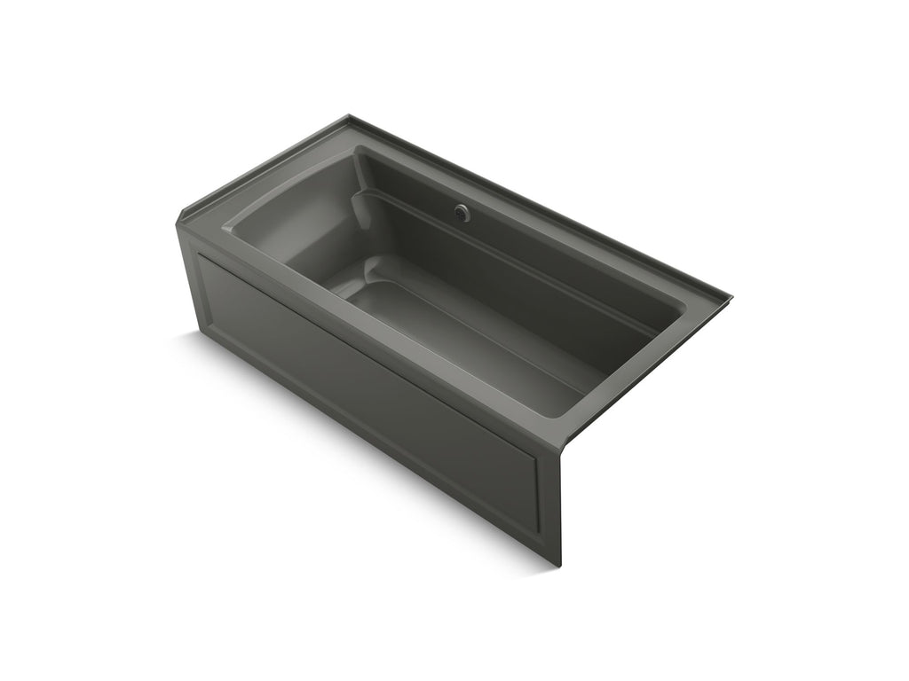 Archer® 66" X 32" Alcove Bath With Bask® Heated Surface, Right Drain