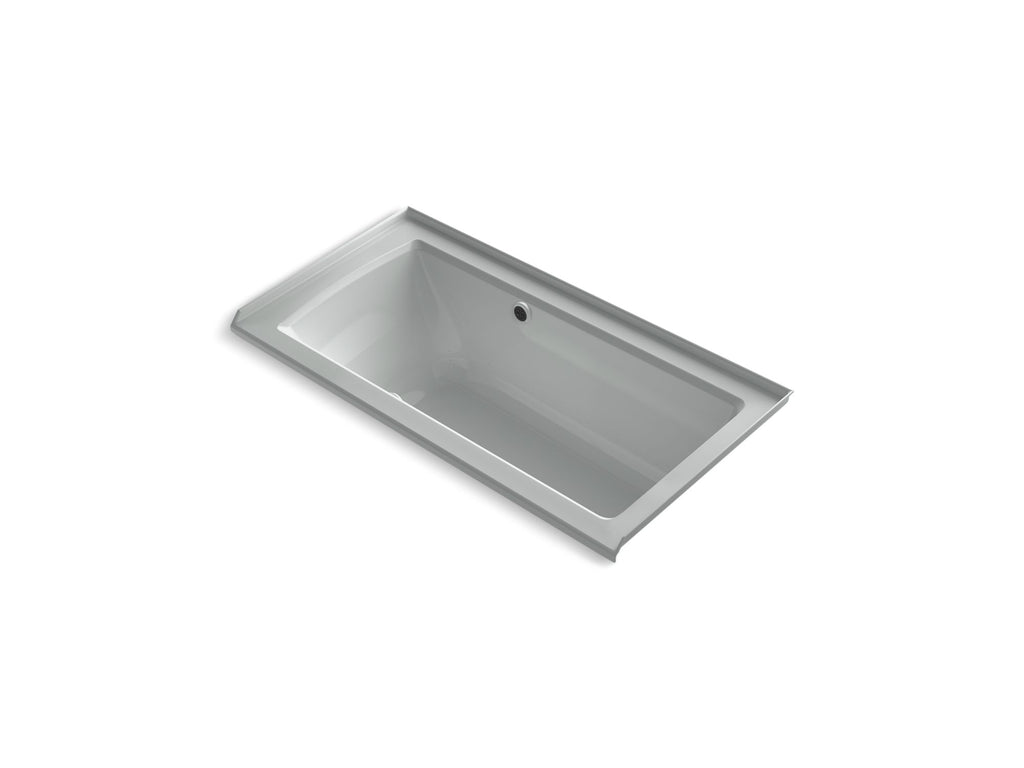 Archer® 60" X 30" Alcove Heated Bubblemassage™ Air Bath With Bask® Heated Surface, Right Drain