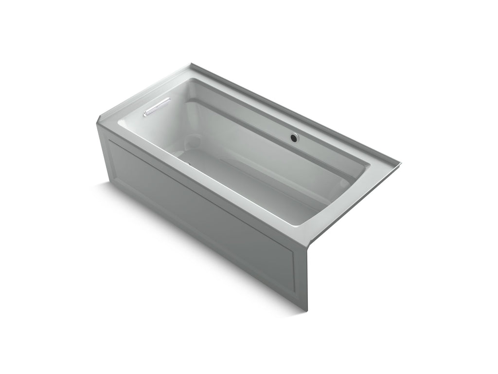 Archer® 66" X 32" Alcove Bath With Bask® Heated Surface, Left Drain