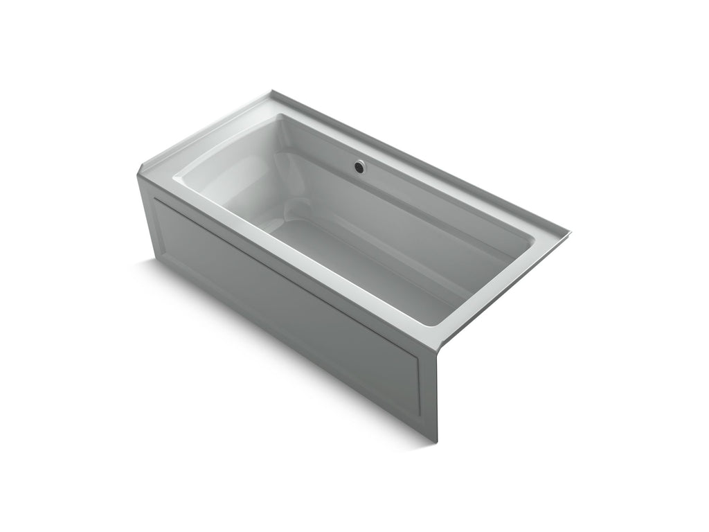 Archer® 66" X 32" Alcove Bath With Bask® Heated Surface, Right Drain