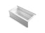 Archer® 66" X 32" Alcove Heated Bubblemassage™ Air Bath With Bask® Heated Surface, Right Drain