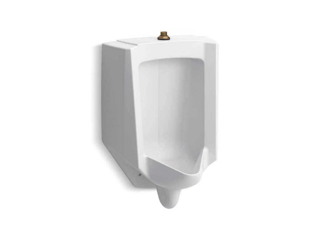 Bardon™ High-Efficiency Urinal (Heu), Washout, Wall-Hung, 0.125 Gpf To 1.0 Gpf, Top Spud, Antimicrobial