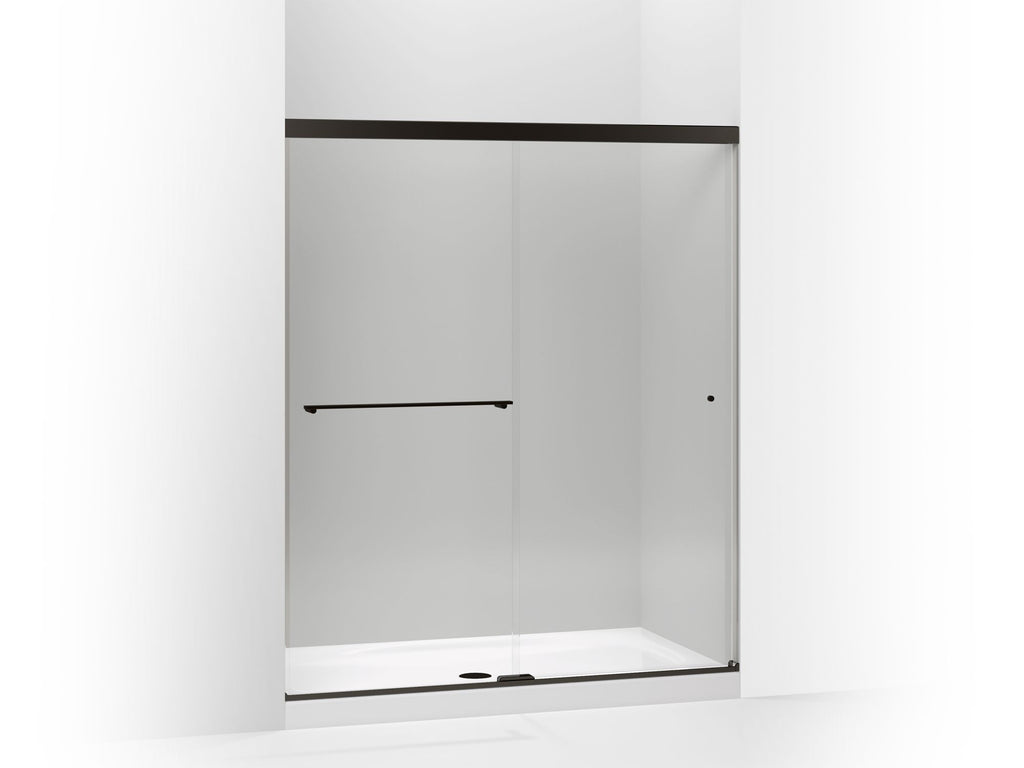 Revel® 76" H Sliding Shower Door With 5/16"-Thick Glass