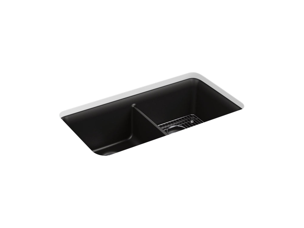 Cairn® 33-1/2" Undermount Double-Bowl Kitchen Sink