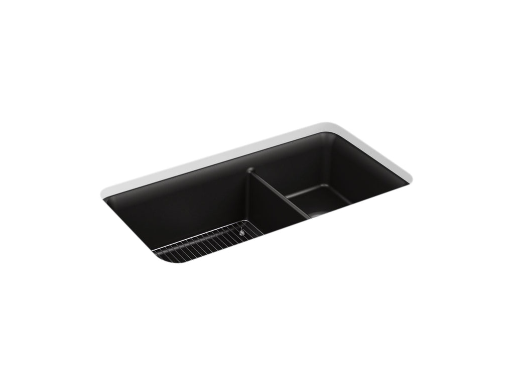 Cairn® 33-1/2" Undermount Double-Bowl Kitchen Sink