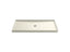 Rely® 60" X 34" Alcove Shower Base, Center Drain