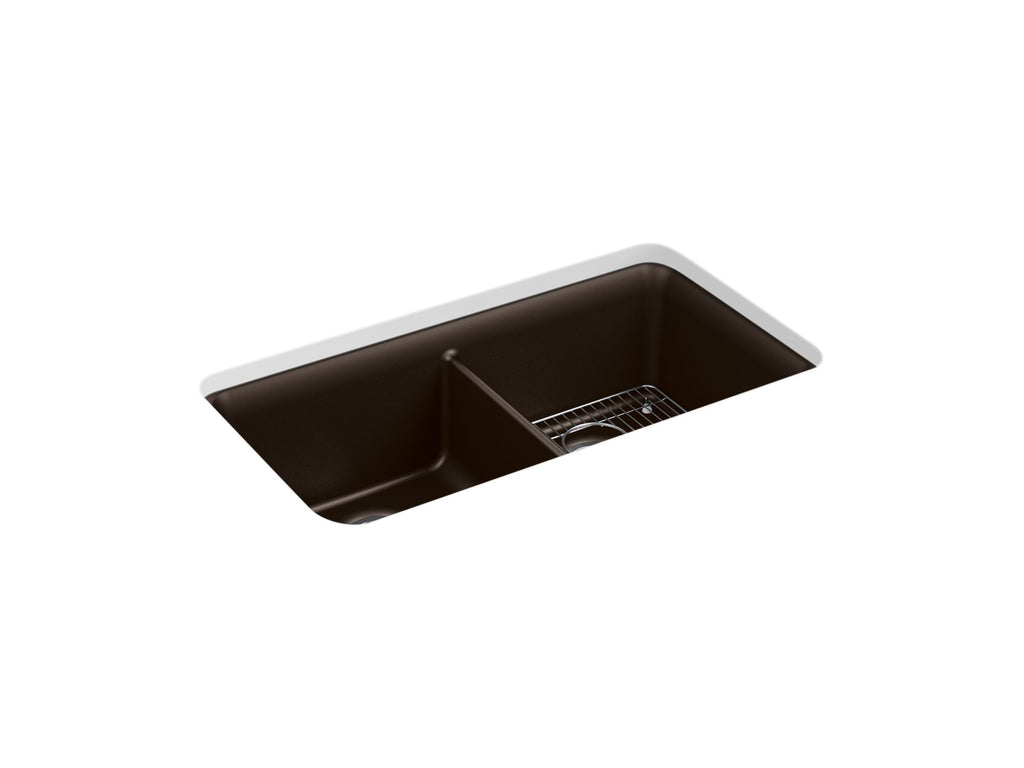 Cairn® 33-1/2" Undermount Double-Bowl Kitchen Sink