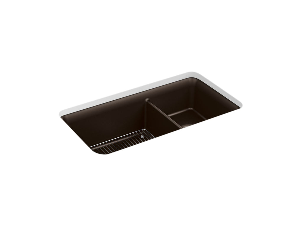 Cairn® 33-1/2" Undermount Double-Bowl Kitchen Sink