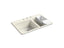 Riverby® 33" Top-Mount Double-Bowl Workstation Kitchen Sink