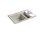 Riverby® 33" Top-Mount Double-Bowl Workstation Kitchen Sink