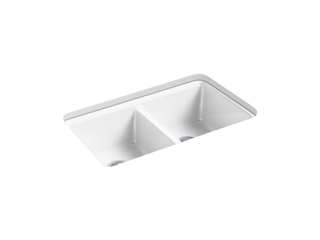 Riverby® 33" Undermount Double-Bowl Workstation Kitchen Sink