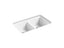 Riverby® 33" Undermount Double-Bowl Workstation Kitchen Sink