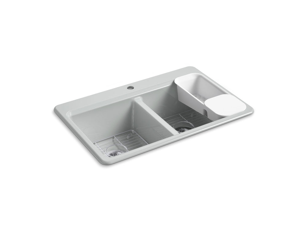 Riverby® 33" Top-Mount Double-Bowl Workstation Kitchen Sink