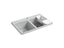 Riverby® 33" Top-Mount Double-Bowl Workstation Kitchen Sink