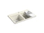 Riverby® 33" Top-Mount Double-Bowl Workstation Kitchen Sink