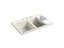 Riverby® 33" Top-Mount Double-Bowl Workstation Kitchen Sink