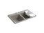Riverby® 33" Top-Mount Double-Bowl Workstation Kitchen Sink