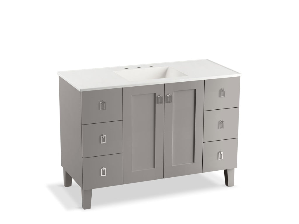 Poplin® 48" Bathroom Vanity Cabinet