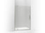 Revel® Pivot Shower Door, 70" H X 39-1/8 - 44" W, With 5/16" Thick Frosted Glass