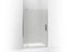 Revel® Pivot Shower Door, 70" H X 39-1/8 - 44" W, With 5/16" Thick Frosted Glass