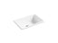 Iron/Tones® 27" Top-/Undermount Single-Bowl Kitchen Sink