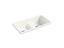 Iron/Tones® Smart Divide® 33" Top-/Undermount Double-Bowl Kitchen Sink